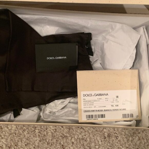 Dolce & Gabbana Portofino Lace Up Sneakers, Men's size 10.5 - Picture 12 of 12